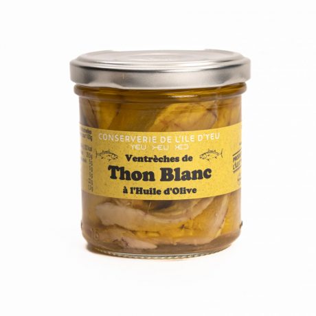 Apéritif Ventrèches de Thon Blanc à l'huile d'Olive - Conserverie de l'Ile d'Yeu